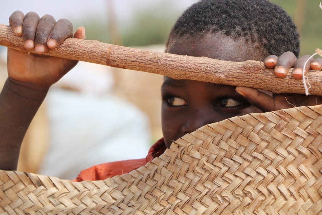Displaced children in Niger