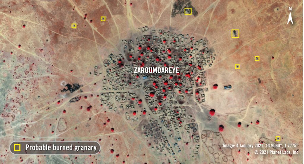 Affected village in Niger