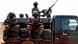 Togolese military personnel on patrol