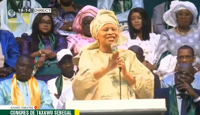 Congrès de "Taxawu Sénégal":  Aïssata Tall Sall critique le nouveau régime  et appelle à une démonstration de force de l'opposition