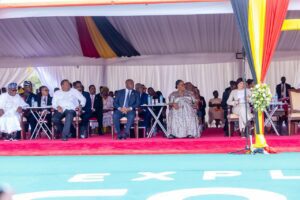 African leaders at the inauguration