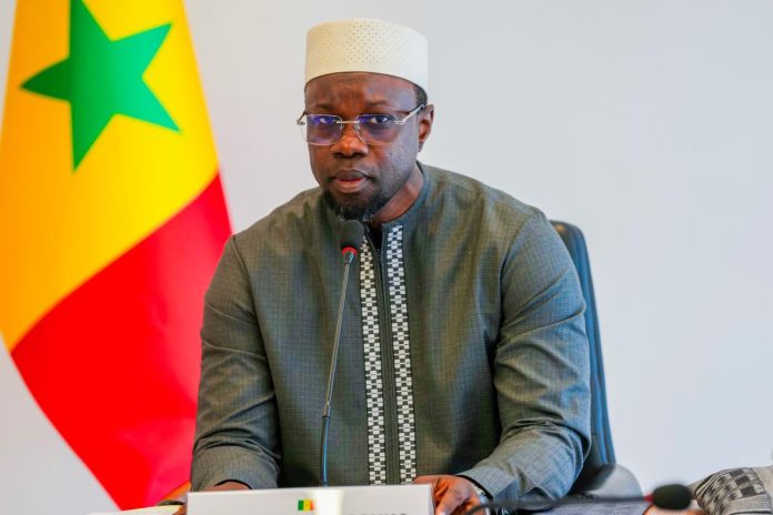 Prime Minister Ousmane Sonko