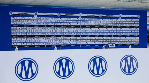 Olympic Marseille team in action