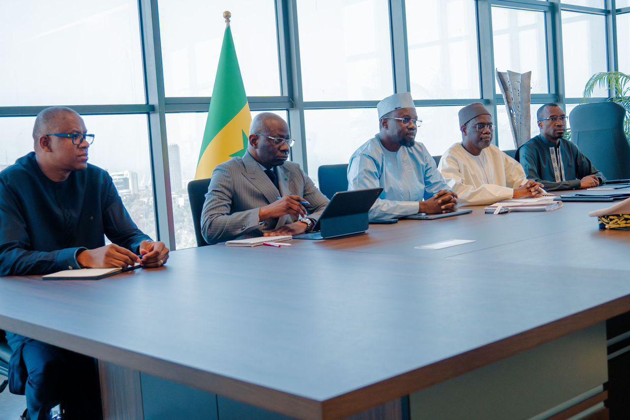 Senegal new administration team photo
