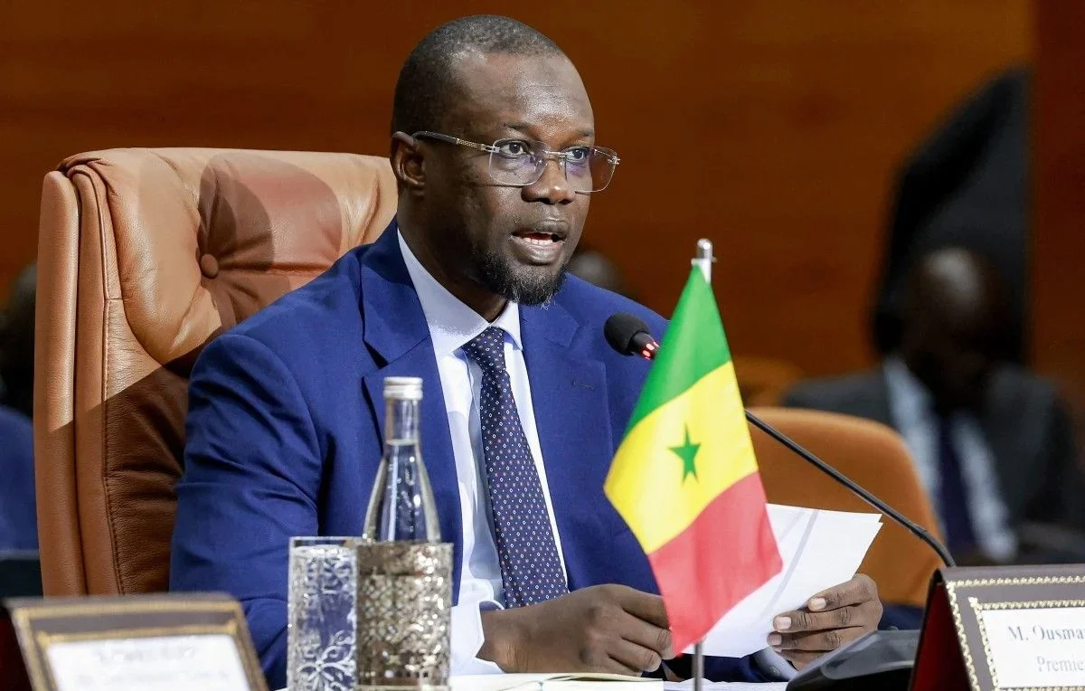 Ousmane Sonko speaking on Senegal's new government formation