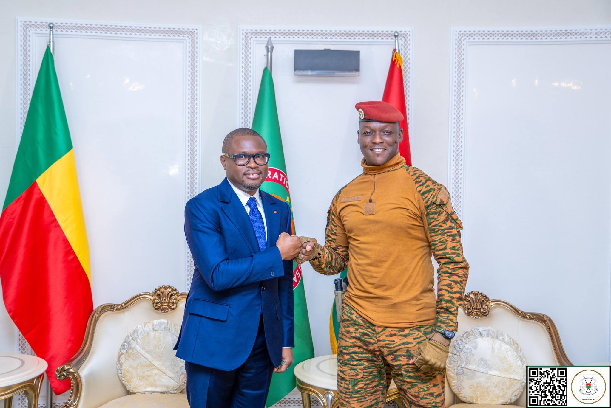 Romuald Wadagni en visite d’amitié et de travail à Ouagadougou