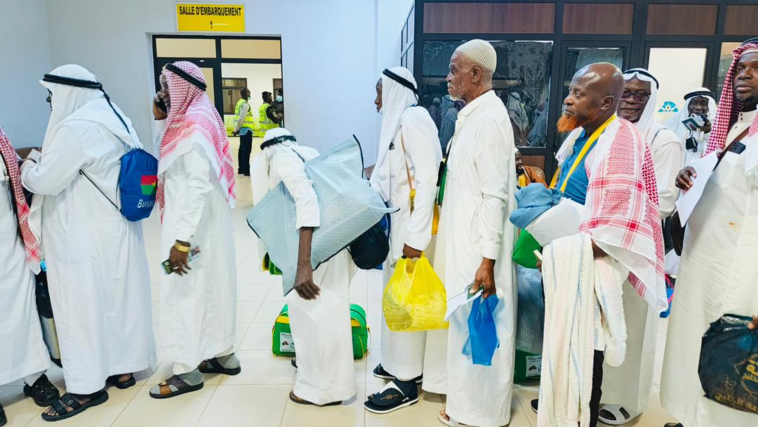 Pilgrims return from Hadj 2026 in Burkina Faso