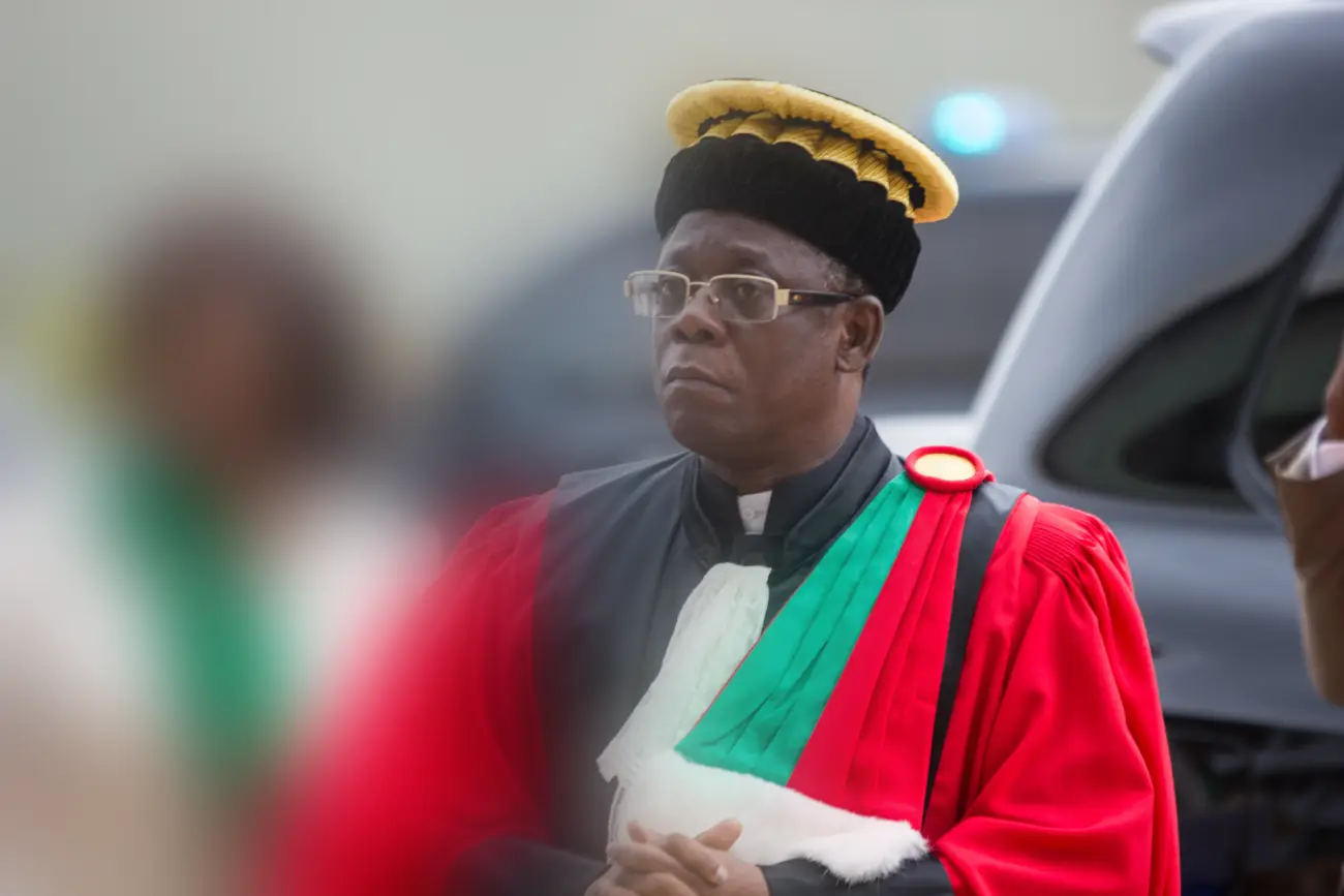 Théodore Holo - former president of the constitutional court