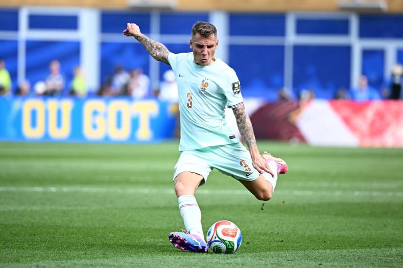 Lucas Digne during his first spell at PSG