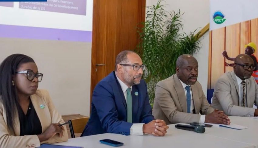 Modern office building representing Gabon's investment gateway