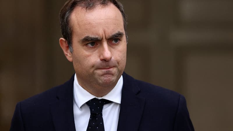 French Prime Minister Sébastien Lecornu on October 14, 2025 at Matignon