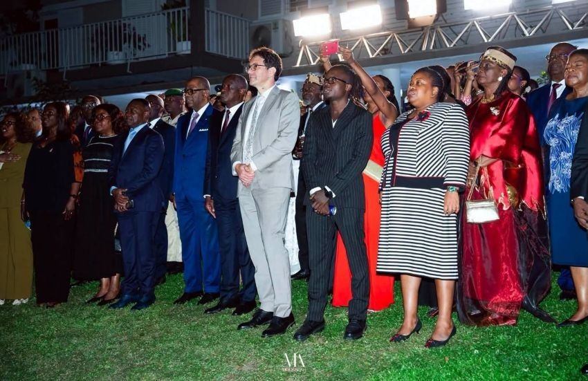 French National Day celebrations at the French Residence in Libreville