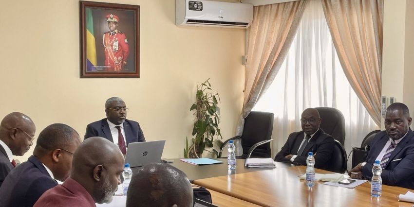 Meeting at Gabon
