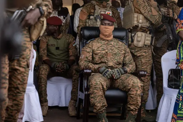 Burkina Faso’s military leader has banned political parties and dismissed democracy