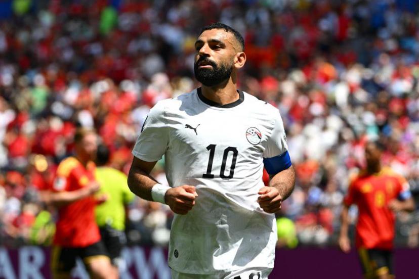 Mohamed Salah in action for Egypt during the 2026 World Cup. (F. Faugère/L'Equipe)