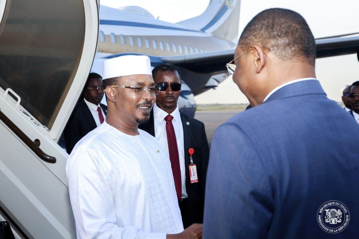 Chad president completes UAE state visit, returns to N'Djamena