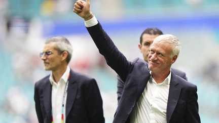 Didier Deschamps during France vs England, July 18, 2026, in the World Cup third-place playoff in Miami