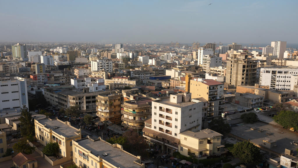 Panoramic view of downtown Dakar, Senegal, on Wednesday, March 18, 2026.