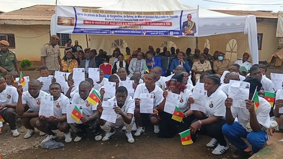 Young prisoners in Cameroon awaiting release after court debt payment