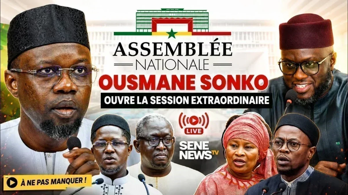 Senegal's National Assembly kicks off extraordinary session with Ousmane Sonko's investigations