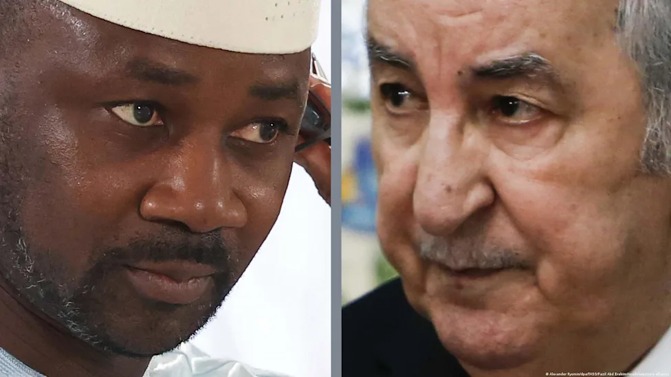 Diplomatic meeting between Algerian and Malian officials