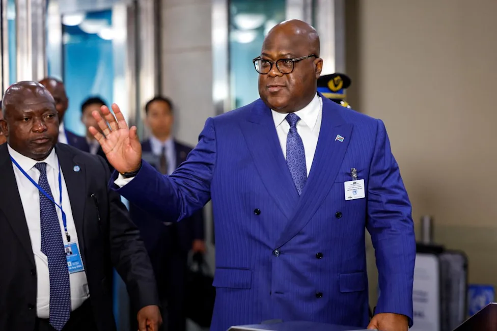 DRC president Félix Tshisekedi